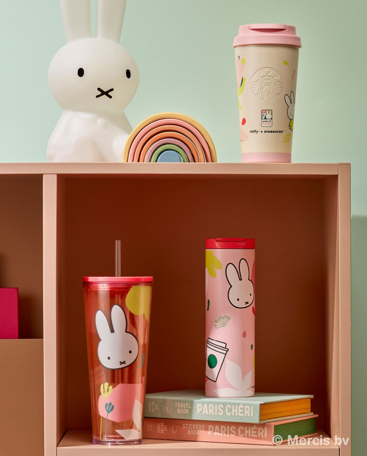 miffy 70周年記念 スターバックス コラボ 韓国スタバ】ミッフィー70周年コラボ登場🐰✨ 10月20日先行・21日一般