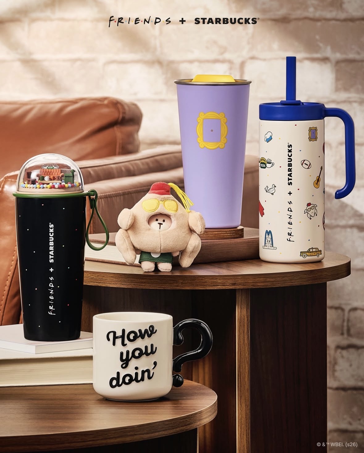 韓国スタバ｜FRIENDS × STARBUCKS 新年コラボMDが登場【1月1日展開