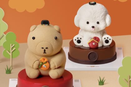 【韓国バスキンロビンス（サーティワン）】新年限定！幸運を呼ぶ「ラッキーカピバラ＆ラッキーハッピービション」キャラクターケーキが登場