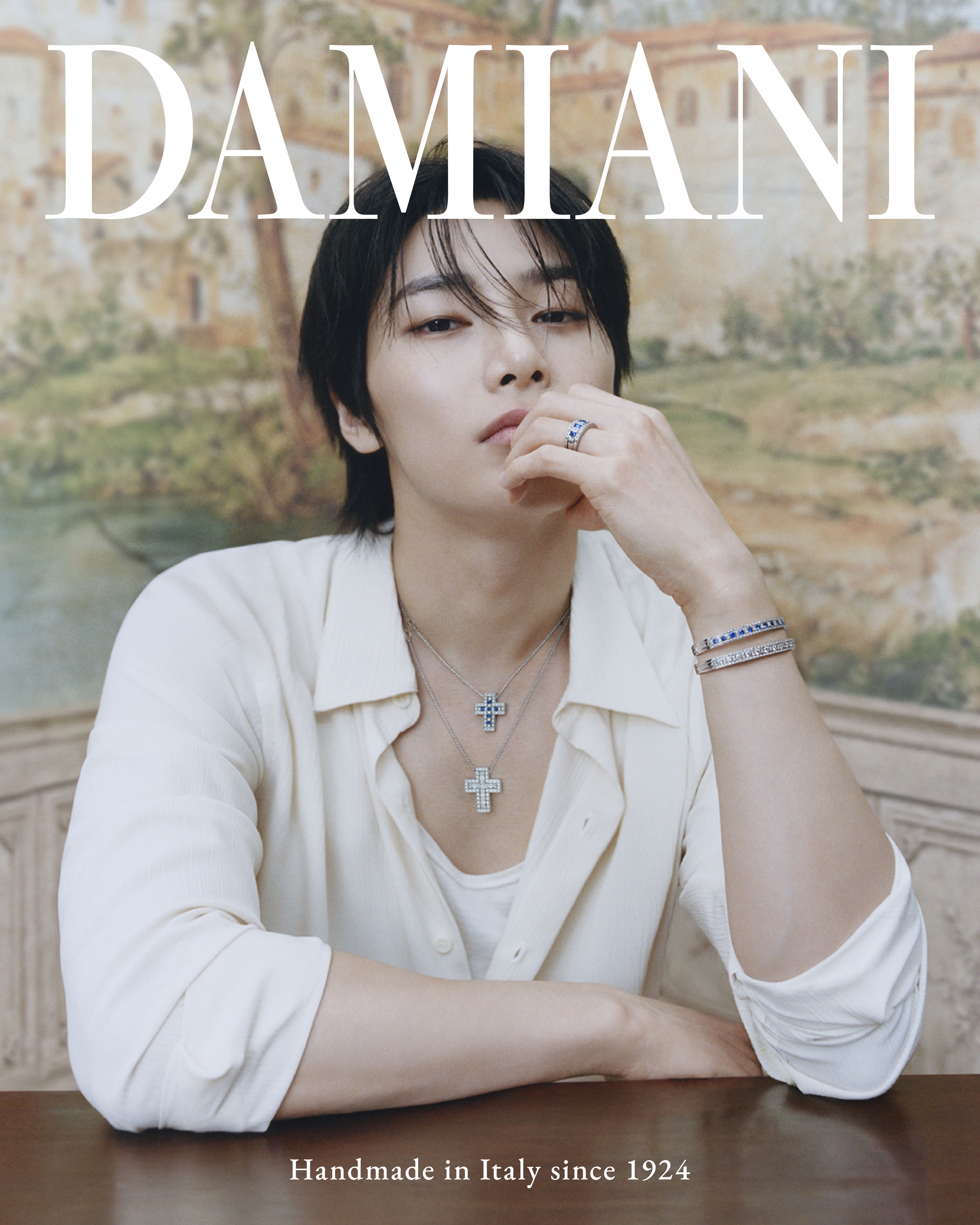 Stray Kids I.N、ダミアーニ新広告で魅せる圧巻の存在感──イタリアの美と感性を纏う新たな顔に